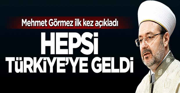 Mehmet Görmez, Bin alim Türkiye\'de