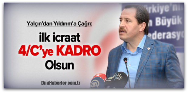 Memur-Sen, Vekil İmamlara Kadro Verilsin