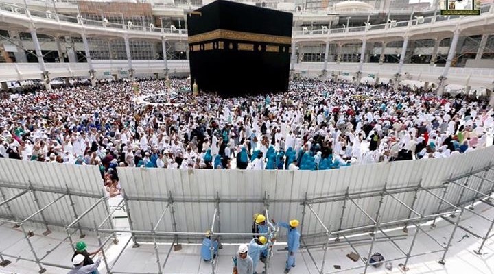 Müjde Kabe\'deki Çelik halkalar Kaldırılıyor