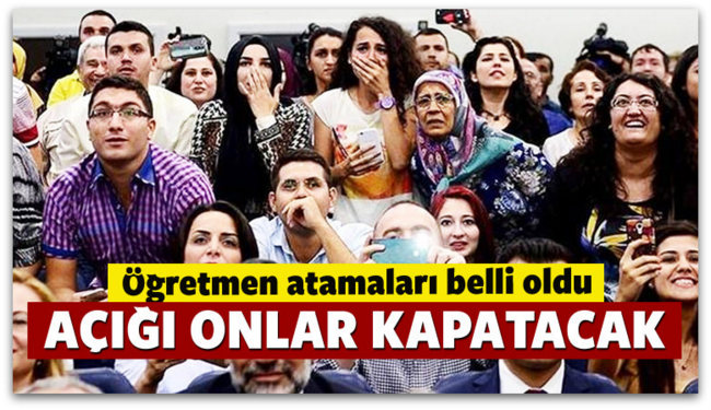 Öğretmen açığını \'norm fazlaları\' kapatacak