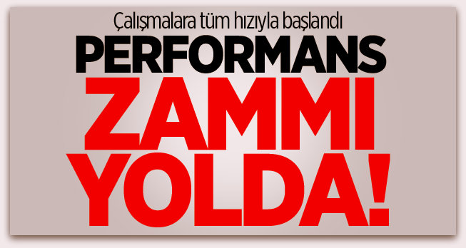 Öğretmene performans zammı