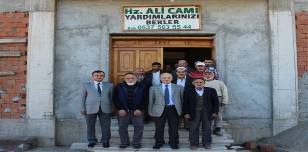 Osman Şen'den Hz.Ali Camiine Ziyaret