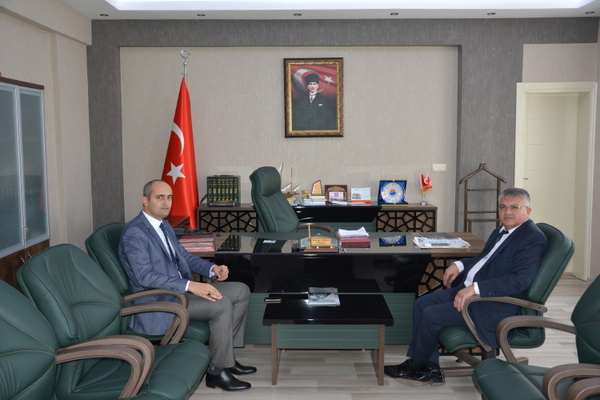 Saraydüzü Kaymakamı Özbey’den İl Müftüsü Mustafa Erkan’a Ziyaret