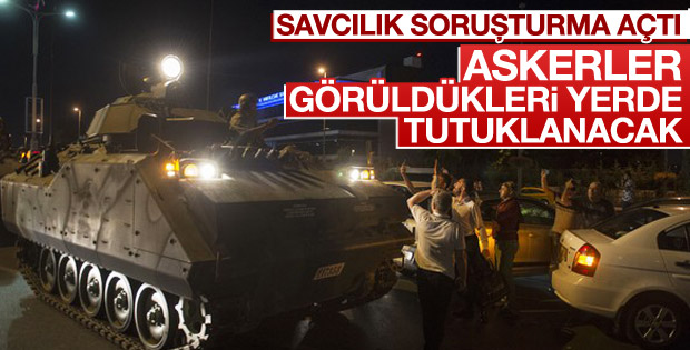 Savcılıktan “darbeye teşebbüs” soruşturması