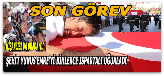 Şehit Yunus\'un Namazını Kardeşi Mustafa Emre Kıldırdı 