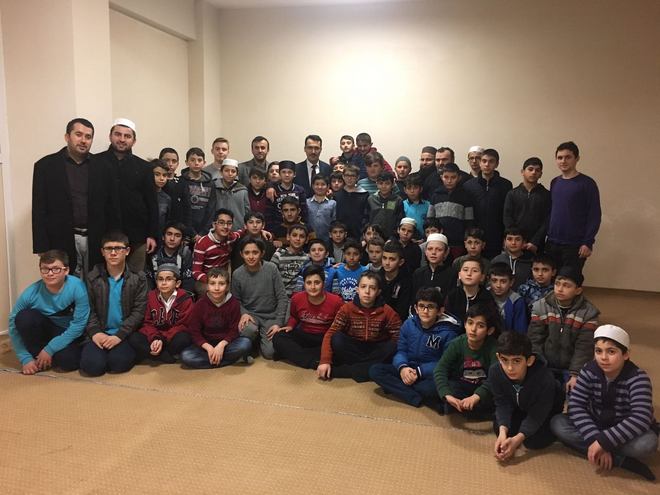  Sinop İl Müftüsü Çelik Hafızlarla Buluştu