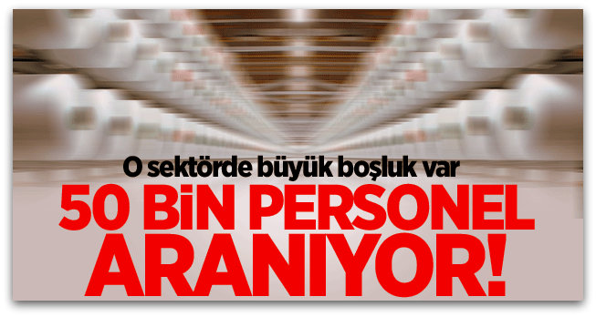Tekstil sektöründe açık 50 bin kişi