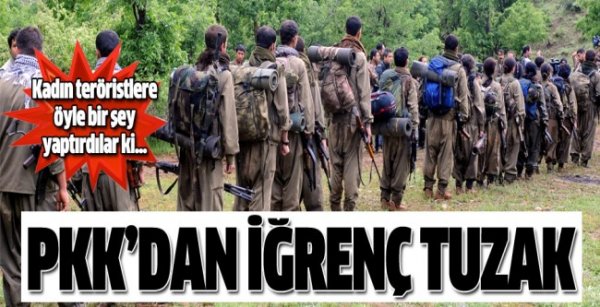 Teröristlerden iğrenç tuzak! Kadın Teröristler İlişki Karşılığı Bilgi Topluyorlar