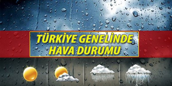 Türkiye genelinde hava durumu
